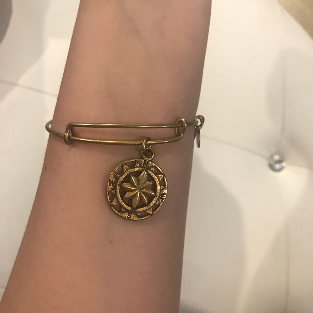 Alex and Ani compass direction bracelet